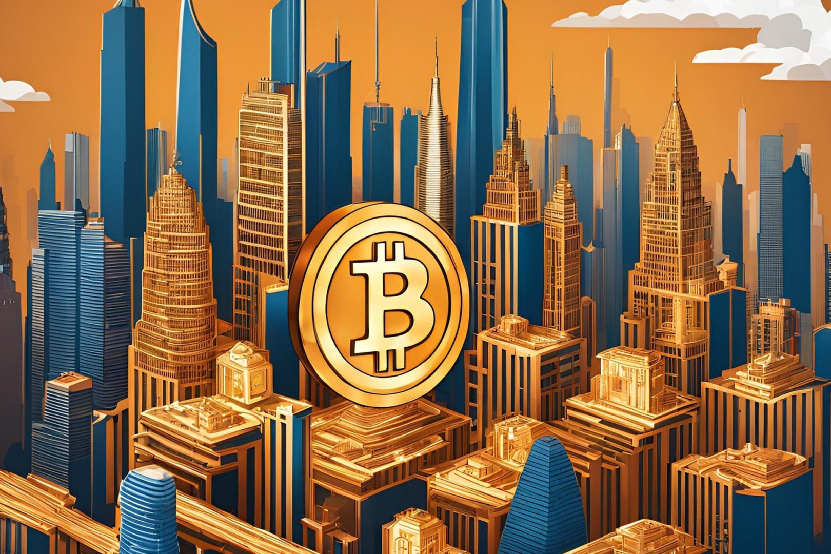 ビットコイントレジャリー企業の財務戦略を表すビットコイン